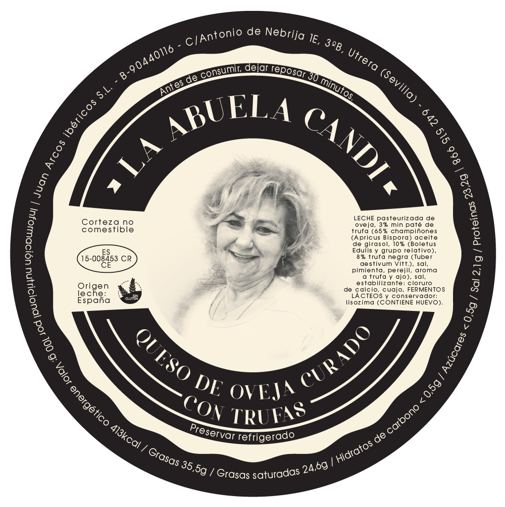 QUESO OVEJA DE TRUFA LA ABUELA CANDI