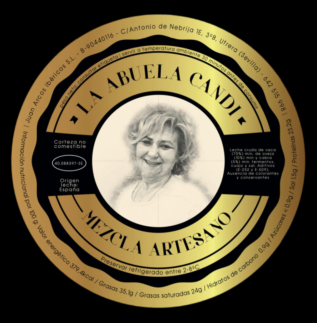 GRANDMA CANDY RAW MILK EVOO CHEESE