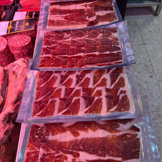 10 SOBRES DE JAMÓN DE BELLOTA