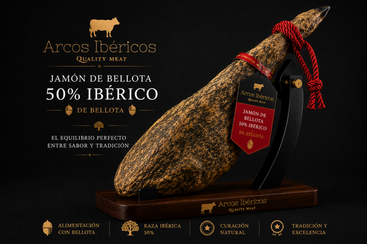 JAMÓN 50% IBÉRICO DE BELLOTA